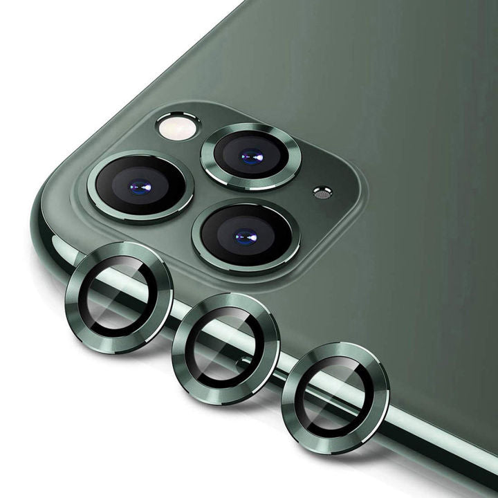 Green Camera Rings