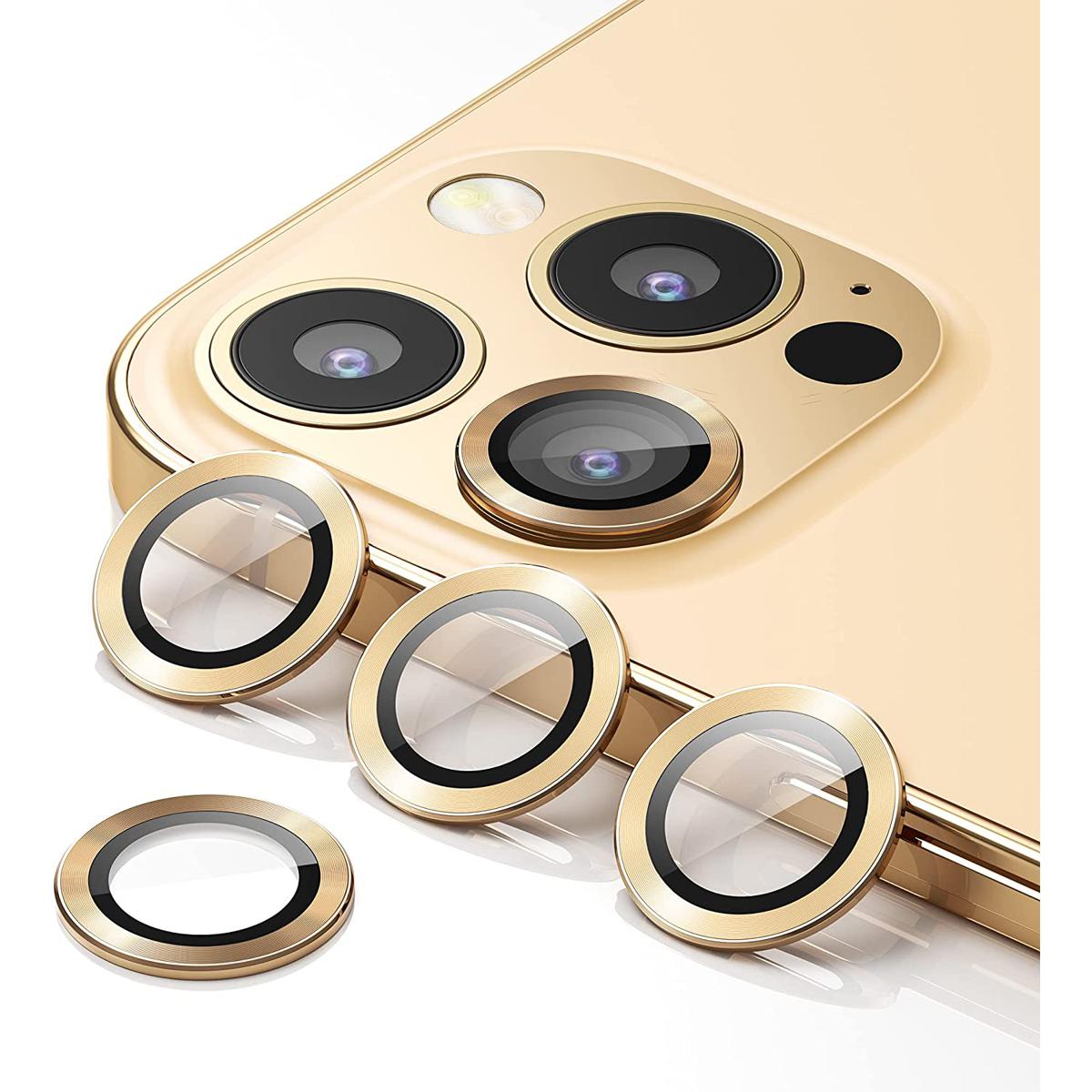 Golden Camera Rings