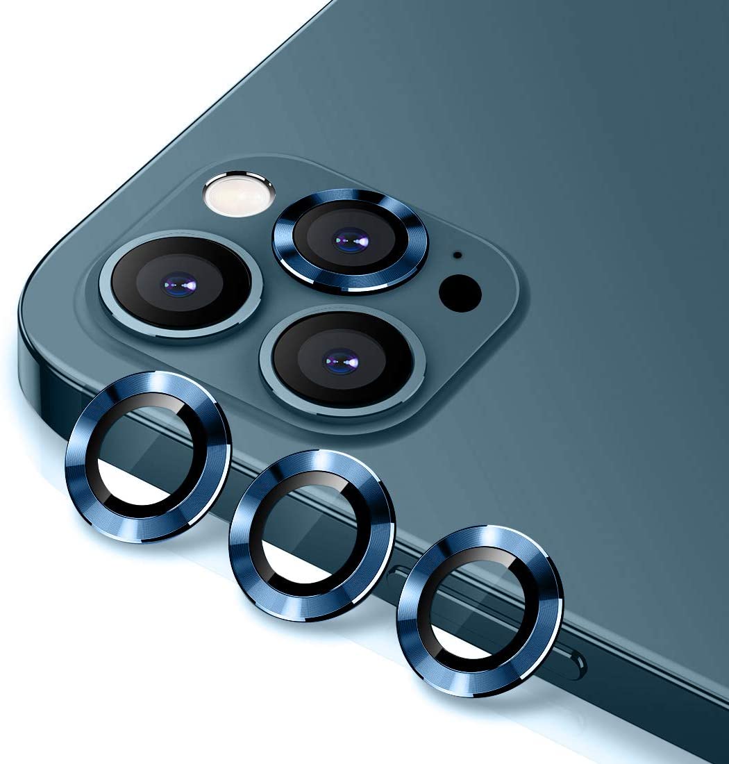 Blue Camera Rings