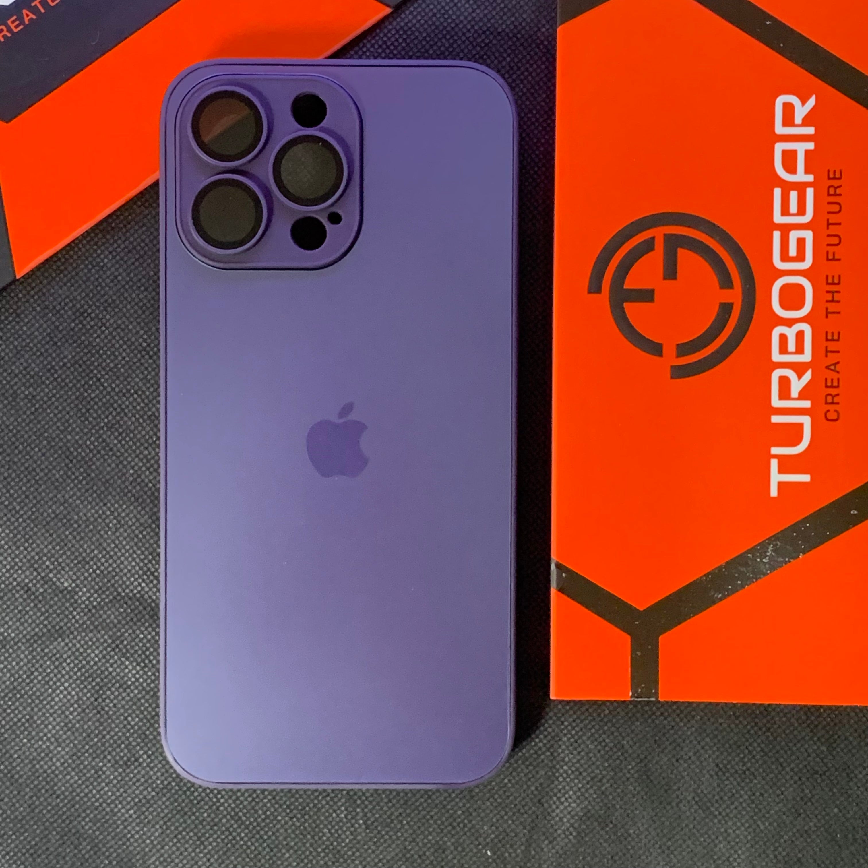 Deep Purple AG Premium Glass Case (Only iPhone 14 Series)