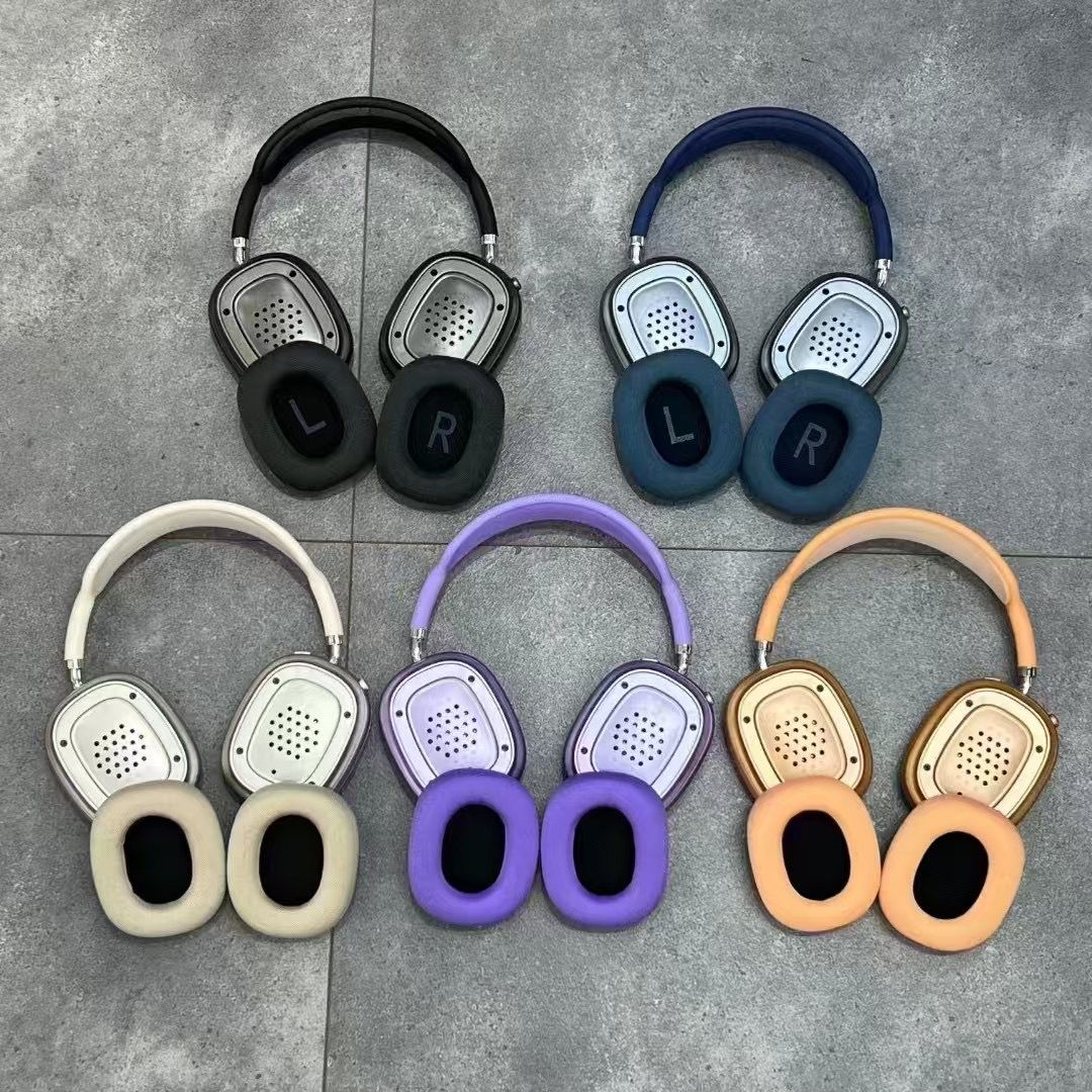 Apple Airpods Max | Magnetic Earmuffs | With Logo, Pop Up & Free Leather Case ( Works with Android & iOS both)
