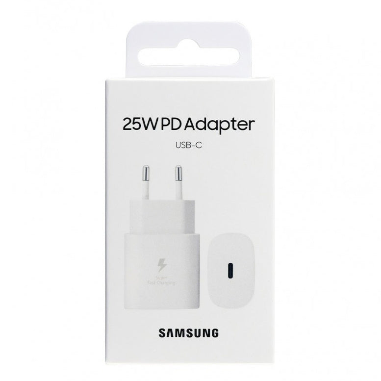 Samsung 2 Pin 25W PD Adapter | USB To Type C Cable