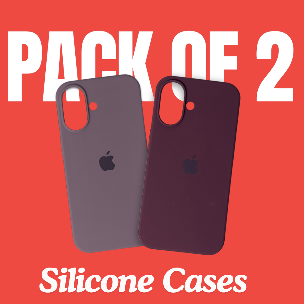 iPhone 17 Series Pack of 2 Silicone Covers