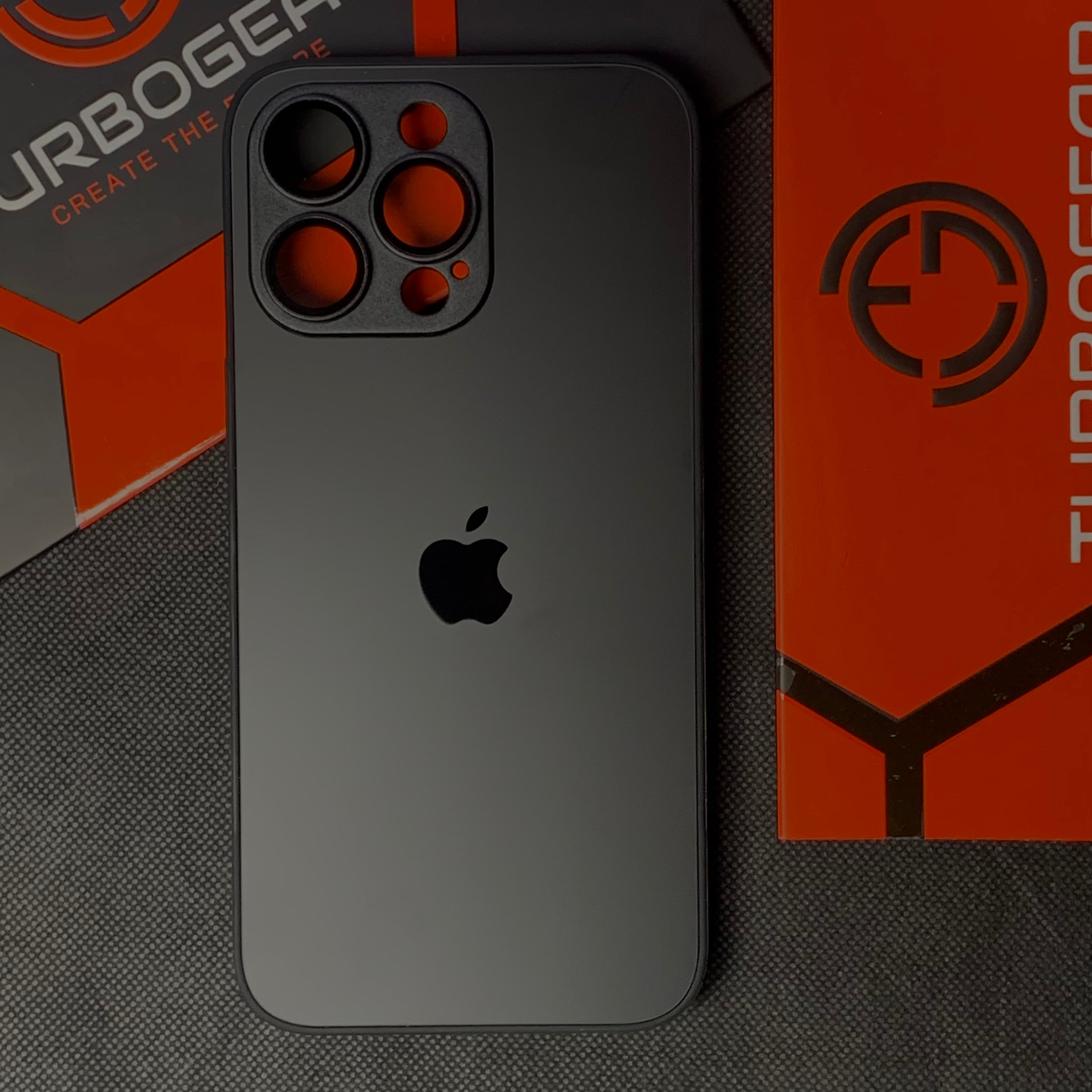 Black Titanium AG Premium Glass Case