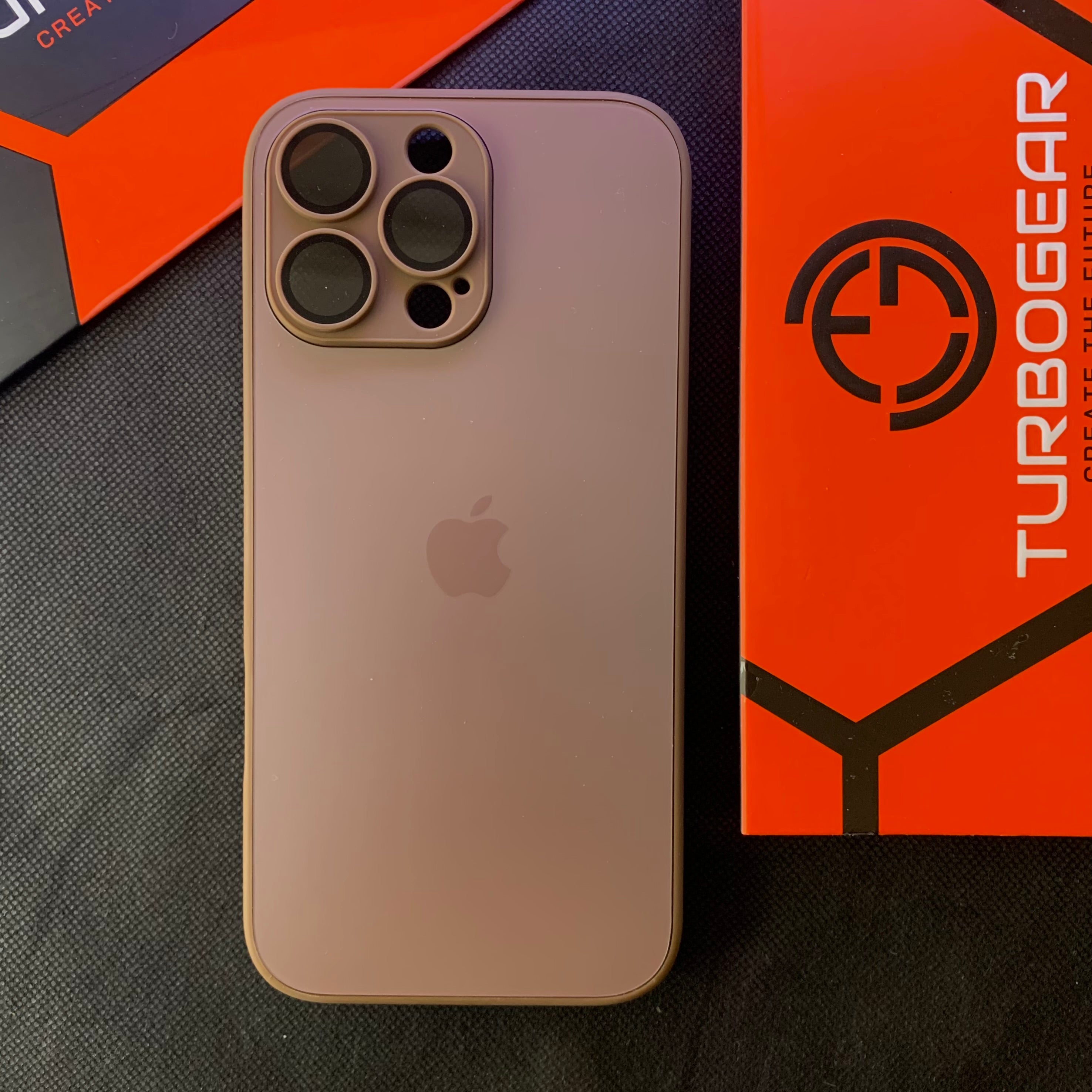 Desert Titanium AG Premium Glass Case